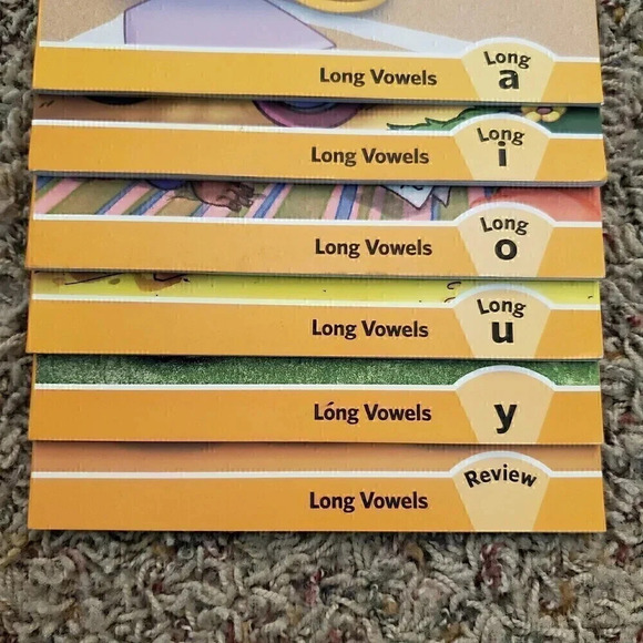 LOT of 6 TAG LEAP READER LONG VOWEL AIOUY Book Series COMPLETE - Picture 8 of 8